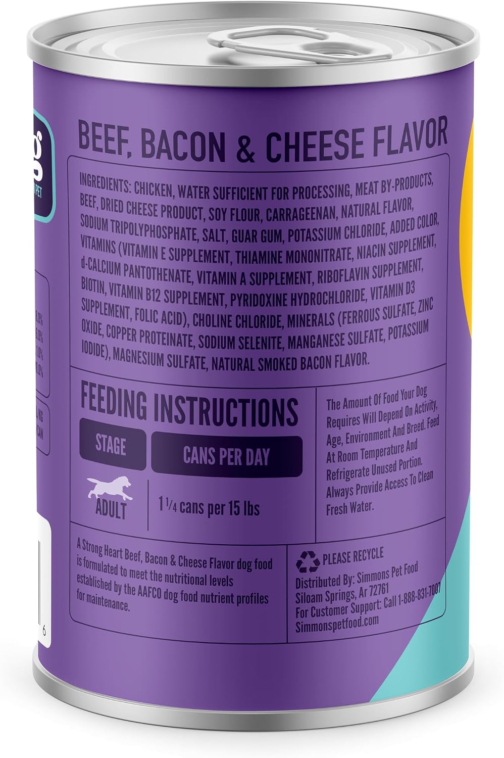 chopped loaf texture (not paste, not thin broth) visible inside each 13.2oz can