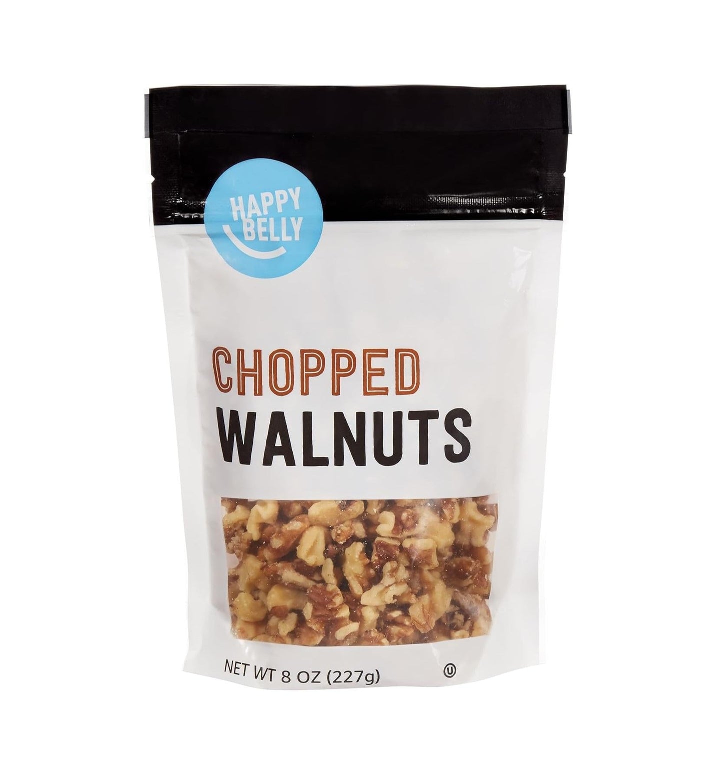 chopped (not whole) walnut pieces for immediate use