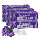 Choward's Violet Mints 6-Pack – Long-Lasting After-Lunch Breath Mints for Office Desks, Client Calls, and Travel Days