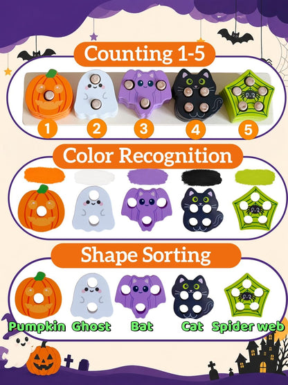 chunky pieces designed for grasping, removal, and replacement to build dexterity