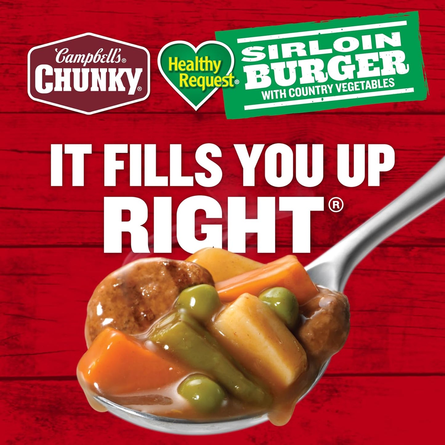 chunky soup style with substantial bite-sized pieces