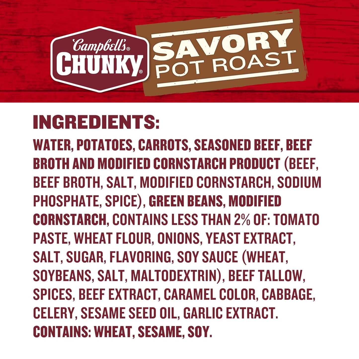 chunky vegetables including potatoes and carrots in beef broth