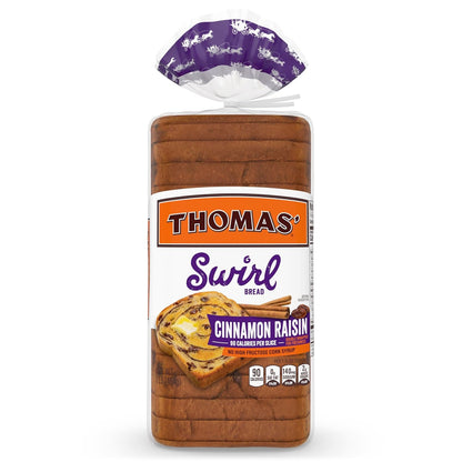 Thomas' Cinnamon Raisin Swirl Bread – Nourishing Raisin Toast for Daily Wind-Down Meals