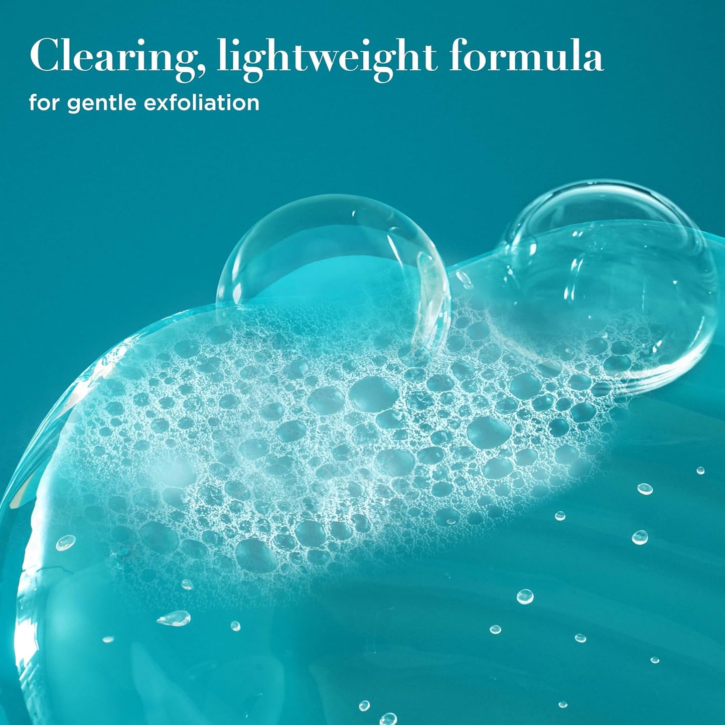 clarifying action that unclogs follicles and reduces excess oil