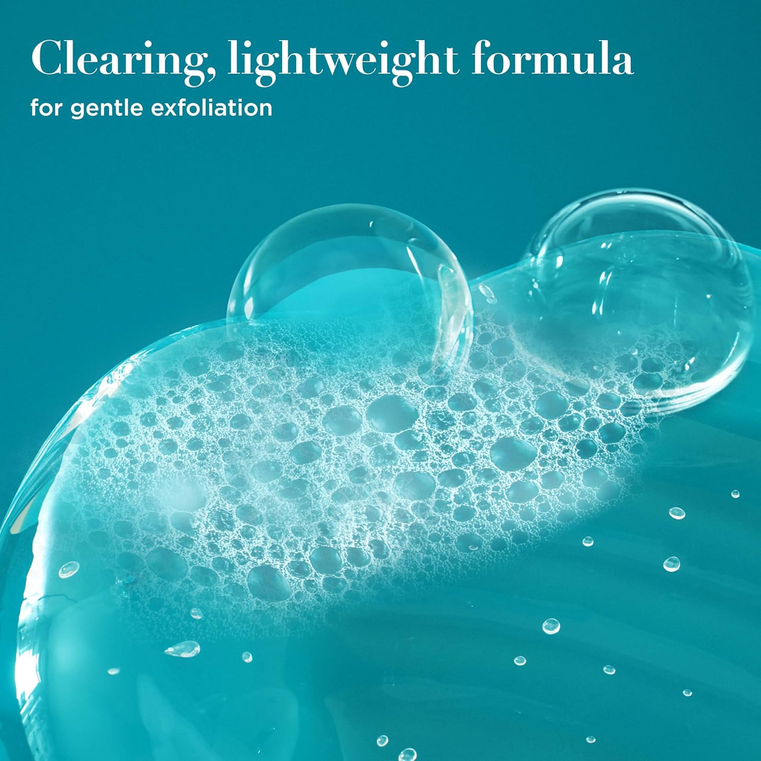 clarifying action that unclogs follicles and reduces excess oil