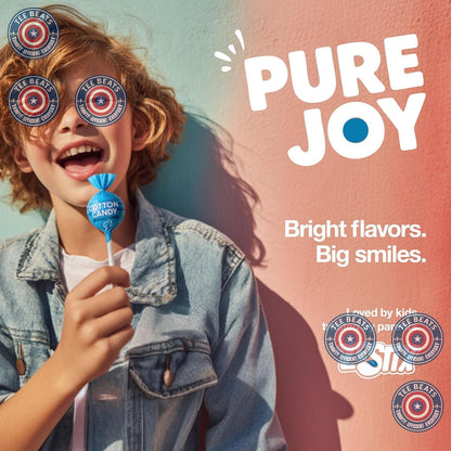 classic cotton candy flavor profile