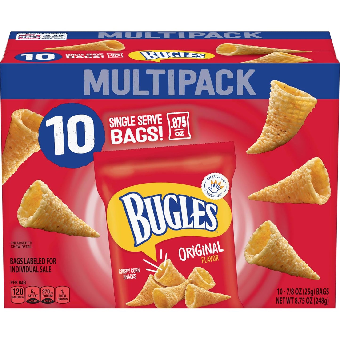 classic original flavor profile, no seasoning required