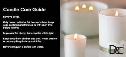 Clean-Burning Soy Candle for Homes with Kids and Pets, Lead-Free Cotton Wick, 12 oz Odor-Eliminating Jar