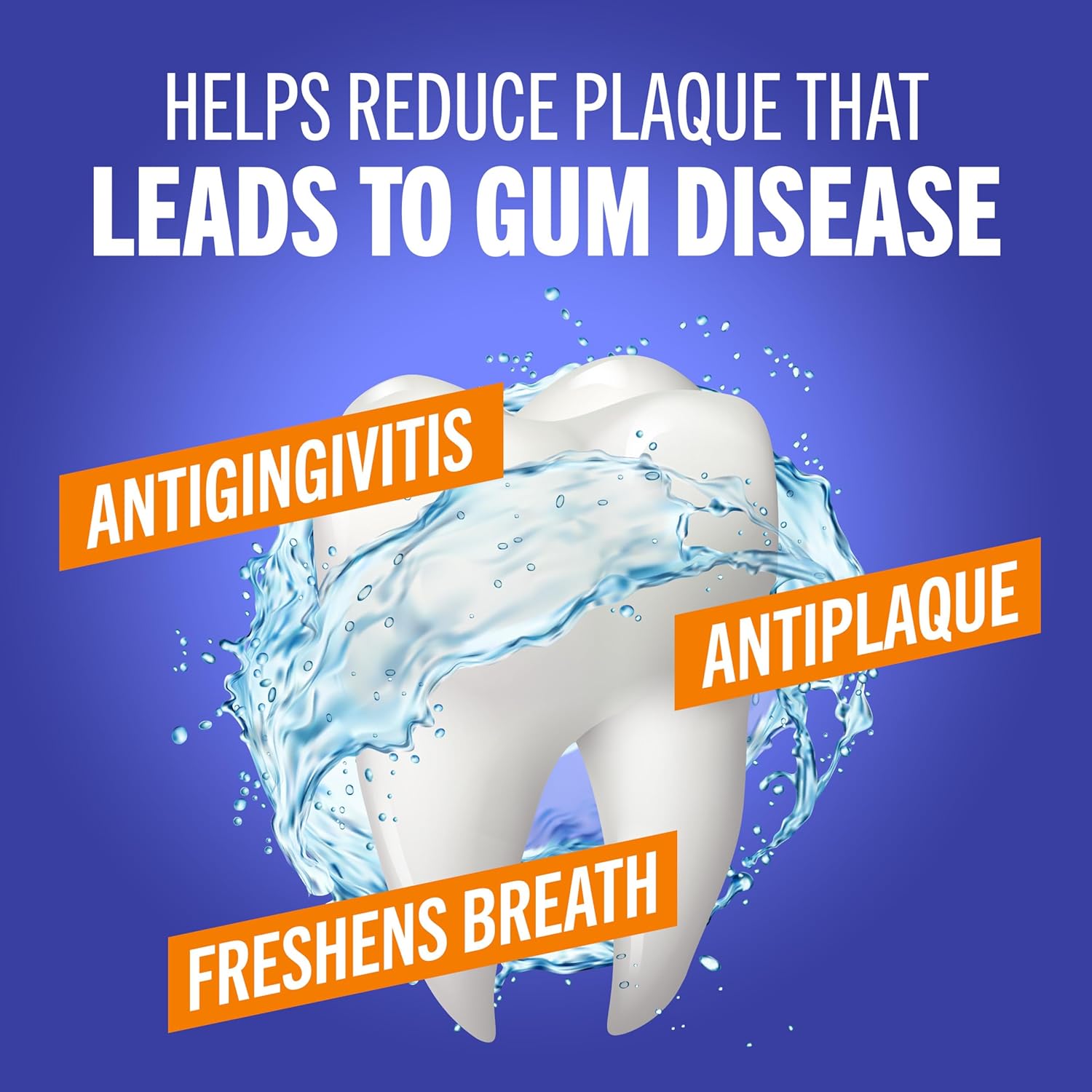 clean mint flavor that freshens breath without harshness