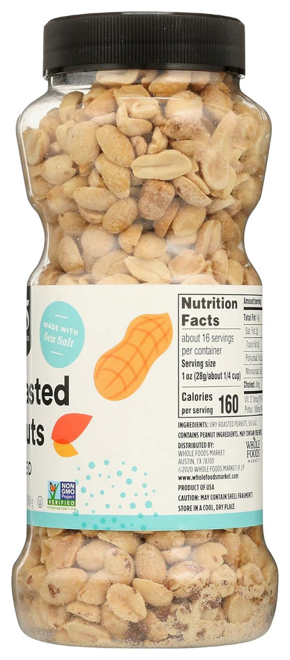 clear allergen disclosure identifies peanuts and warns that tree nuts may be present
