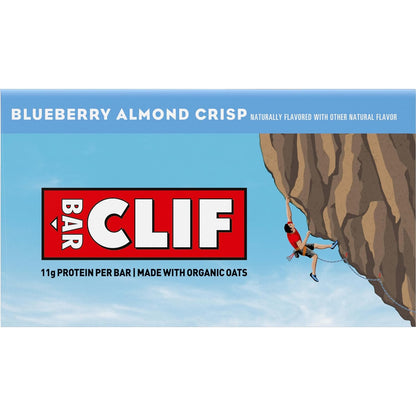 CLIF BAR Plant-Based Energy Bars – Non-GMO Snack for Clean-Eating Enthusiasts and Active Adults