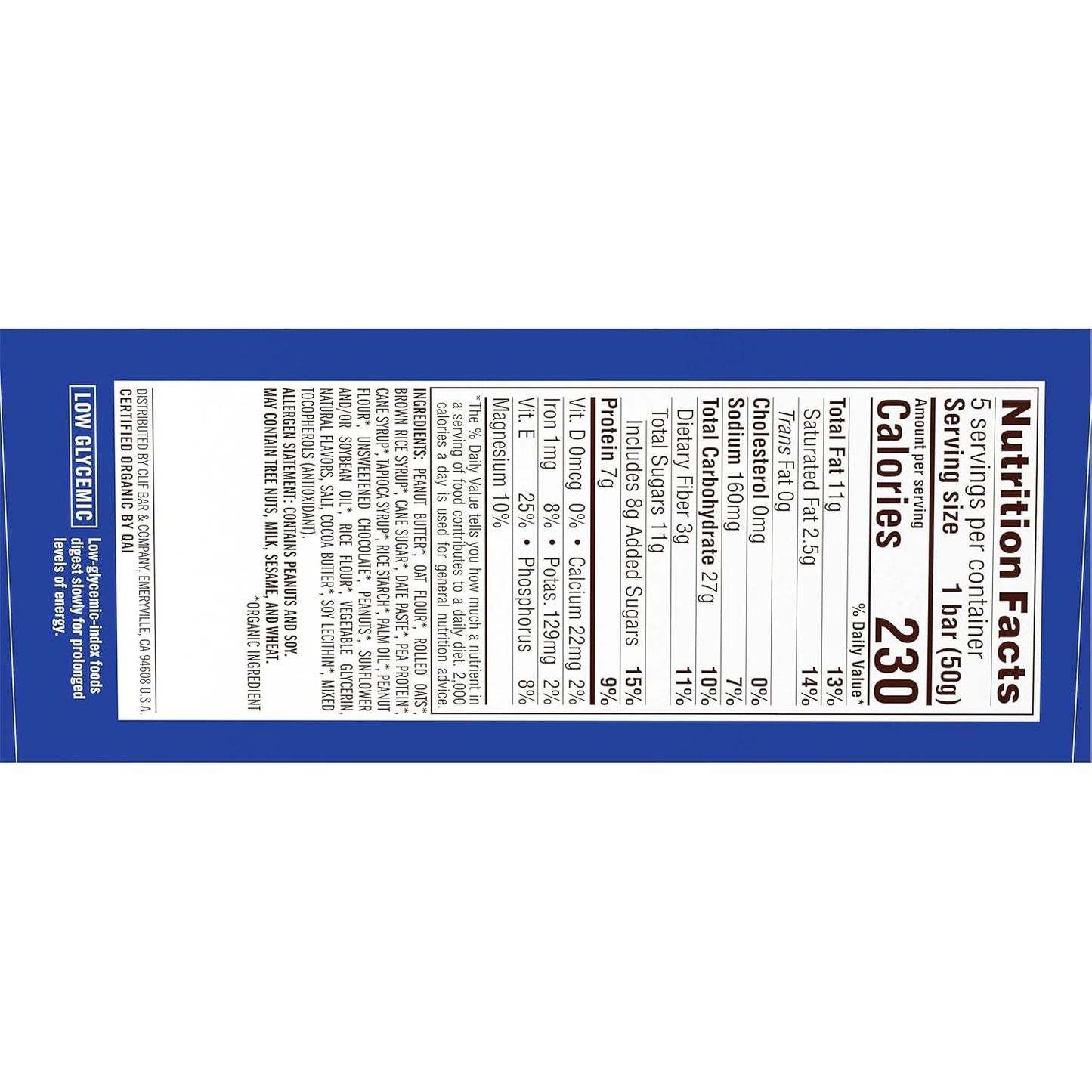 CLIF Nut Butter Bar – Clean Ingredient Snack for Kid-Friendly Lunchboxes and Snacks