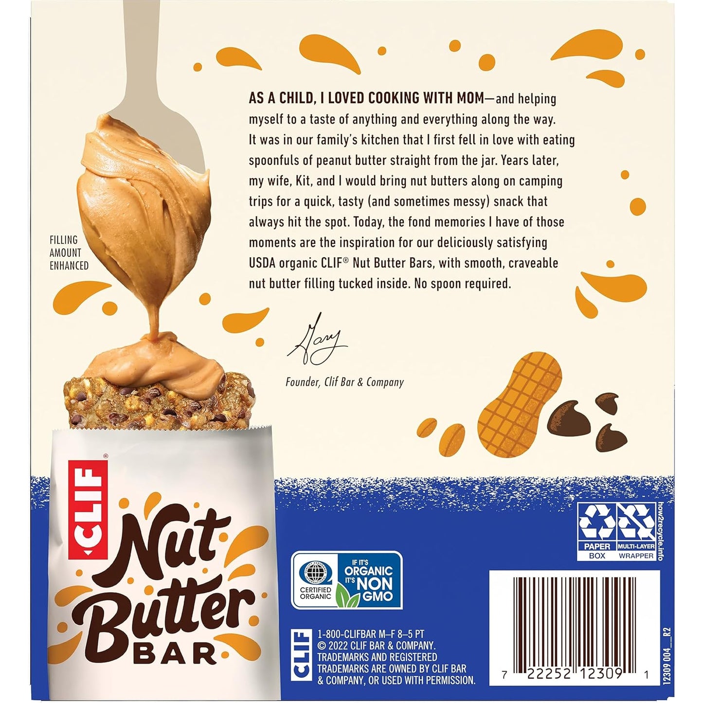 CLIF Nut Butter Bar – Clean Ingredient Snack for Kid-Friendly Lunchboxes and Snacks