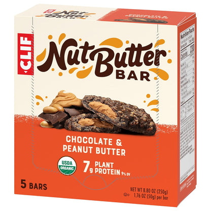 CLIF Nut Butter Bar – Non-GMO Snack Bar for Family Pantry and Kids Backpack Stash