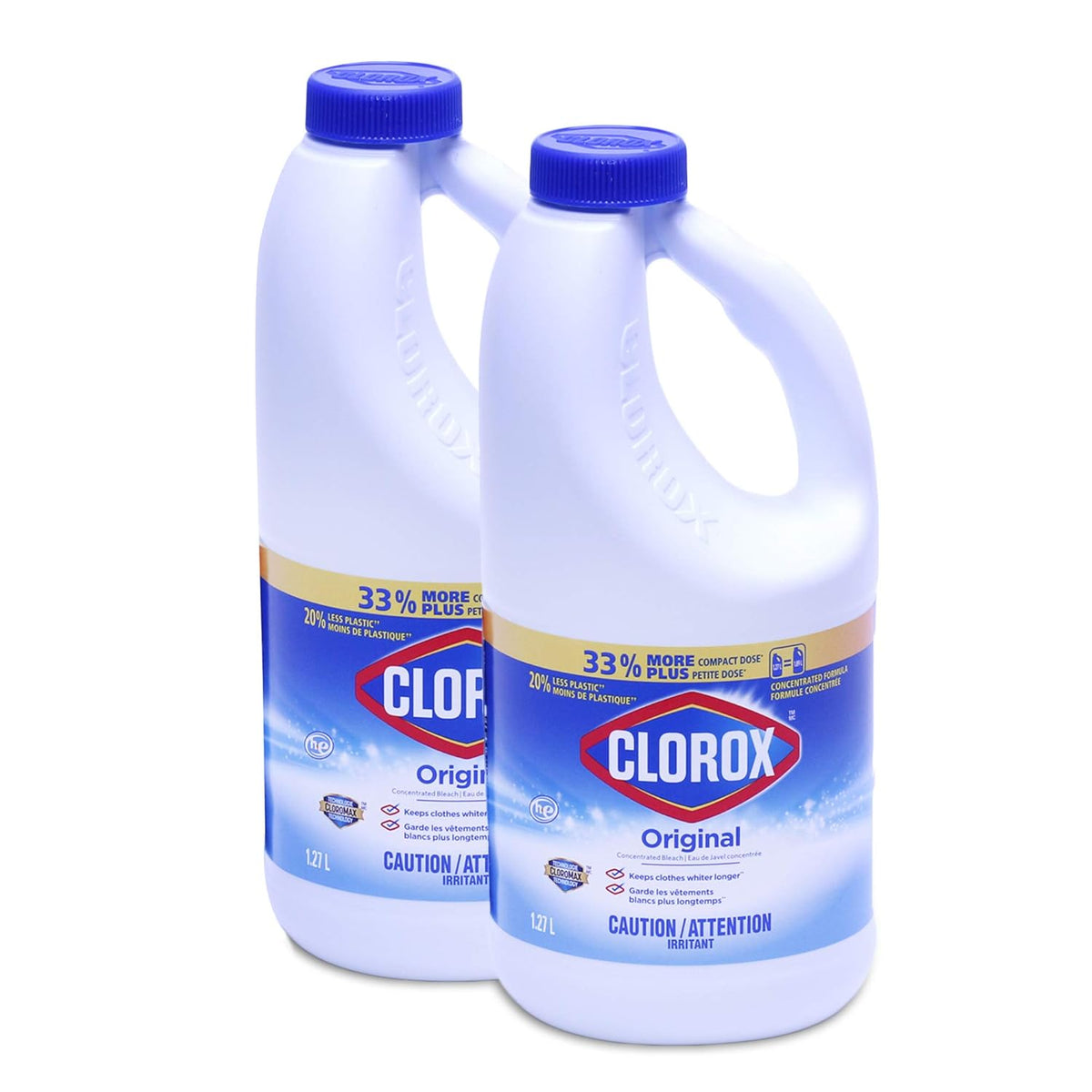 cloromax concentrated bleach technology for enhanced stain-fighting power