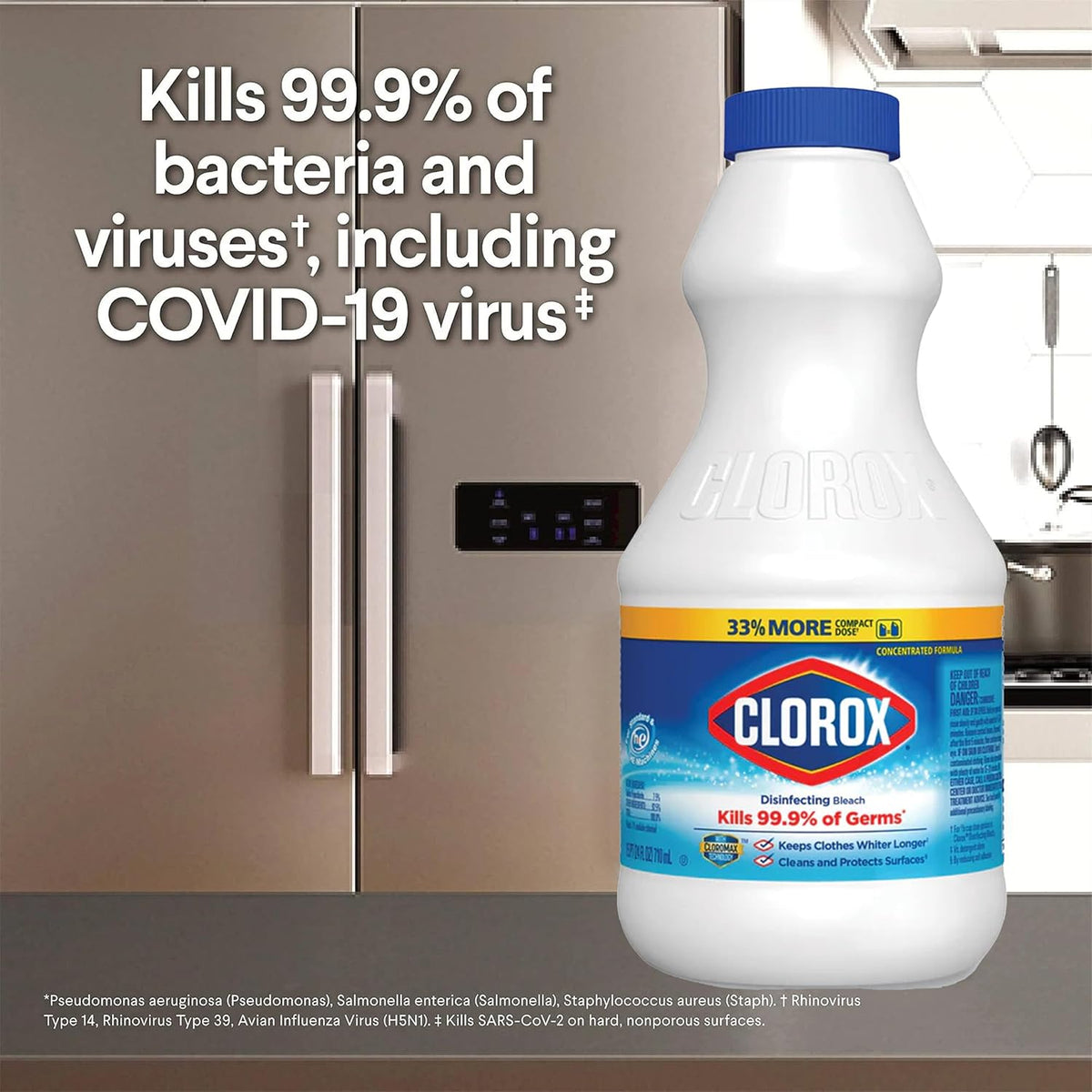 Clorox Bleach Cleaner Multi-Purpose – Health-Conscious Home Disinfectant for Bath Time and Self-Care Spaces