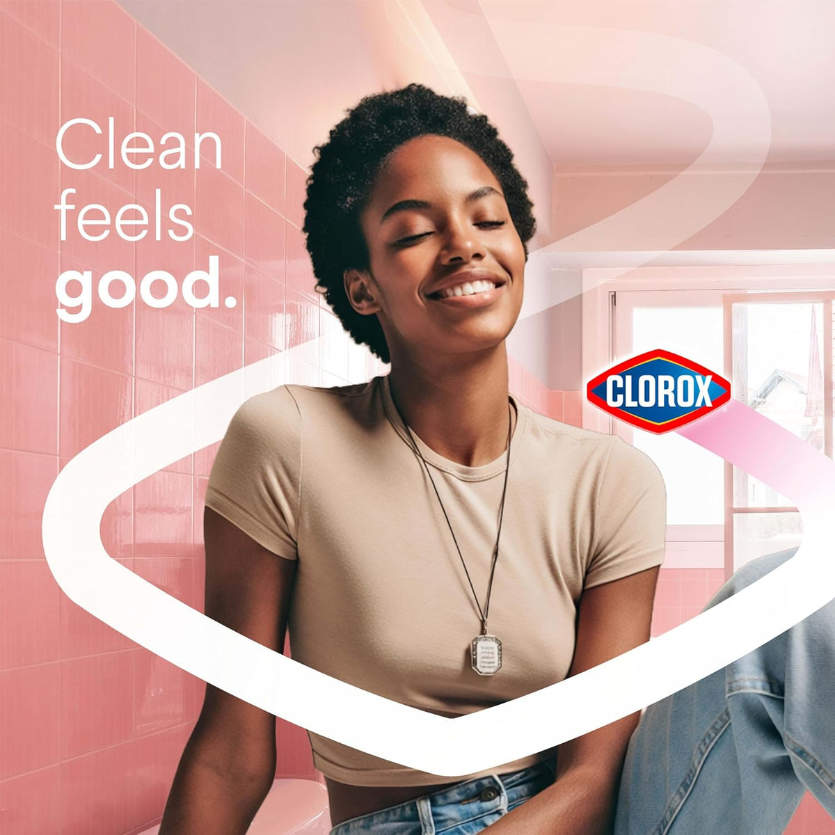 Clorox Scentiva ToiletWand Refills – Less-Mess Disposable Pads for Minimalist Apartment Bathroom, Cherry Blossom and Peach, 10 Pack
