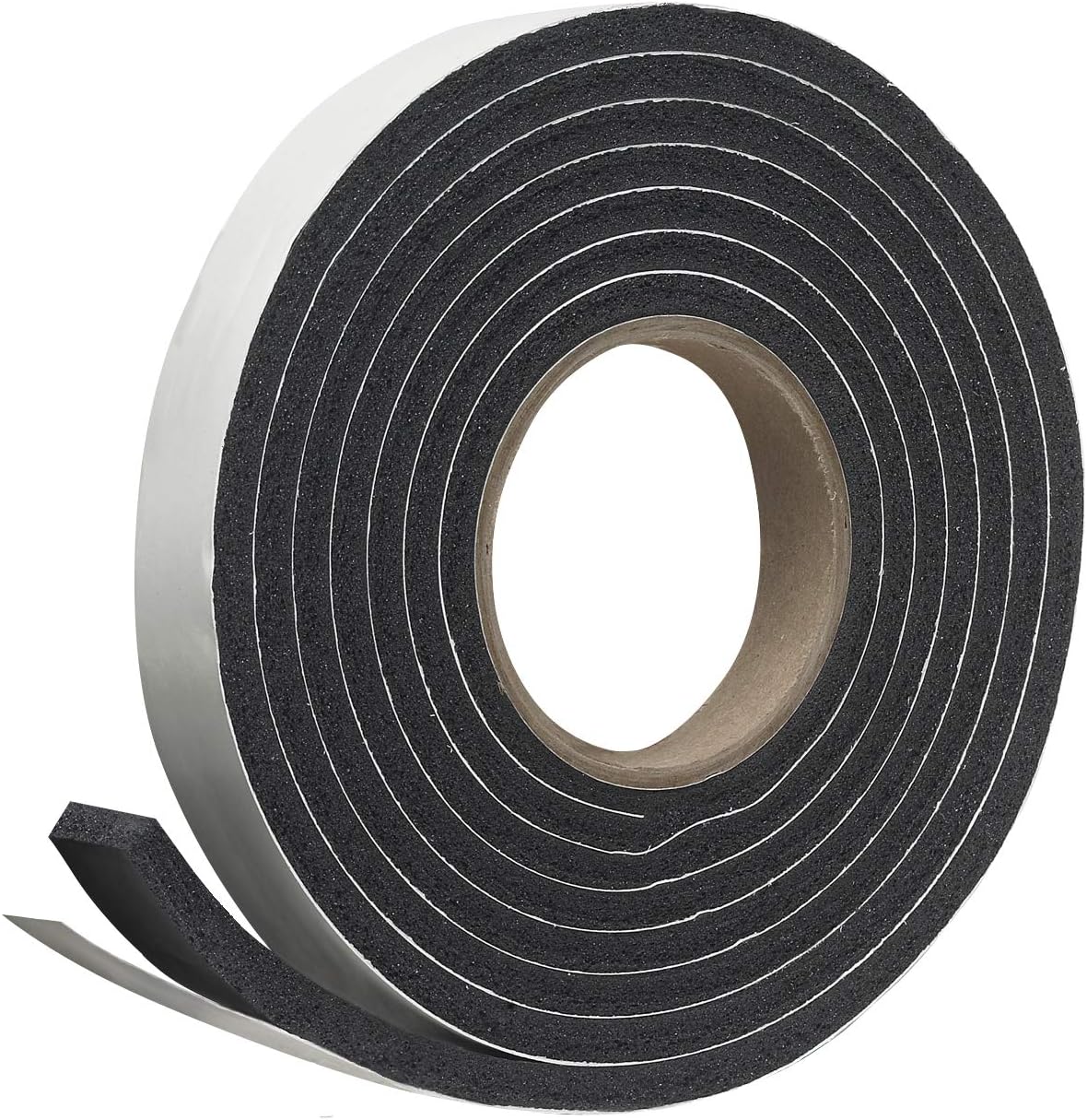 closed-cell rubber foam material for weather, moisture, and uv resistance