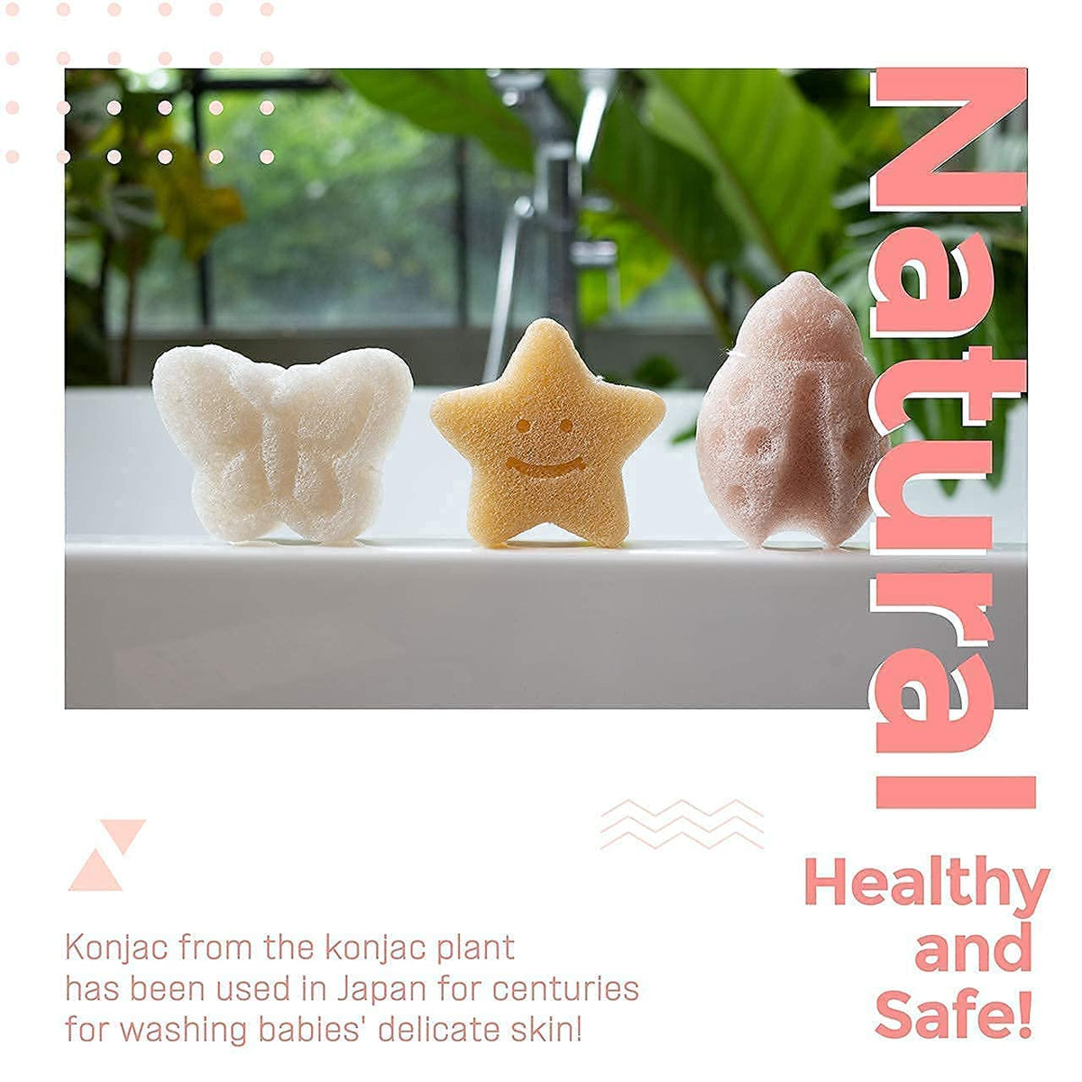cloud-soft sponge texture suitable for newborns, infants, and sensitive skin