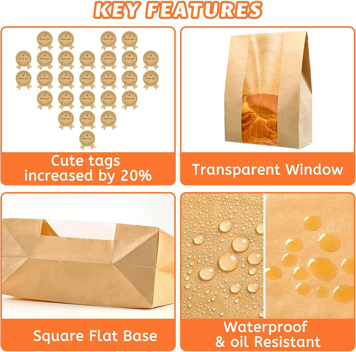 coated lining providing waterproof, oil-proof, and leak-proof protection
