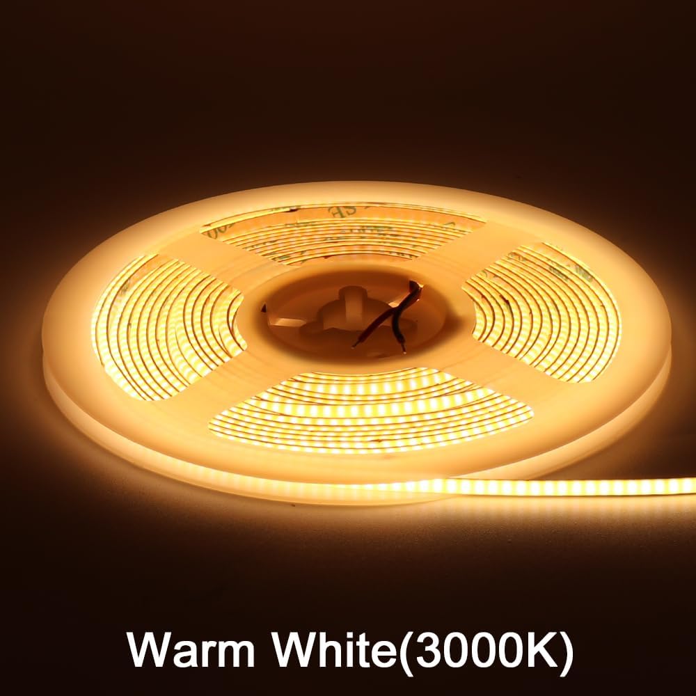 cob (chip-on-board) led technology with 400 leds/m density for dotless, uniform emission