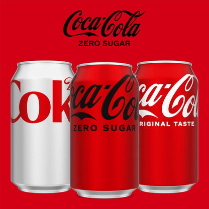 Coca-Cola Zero Sugar Cola – Party-Ready Zero Calorie Mixer for Patio Cocktails and BBQs