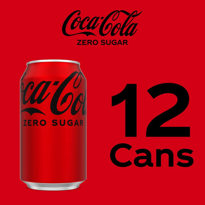 Coca-Cola Zero Sugar Cola – Party-Ready Zero Calorie Mixer for Patio Cocktails and BBQs