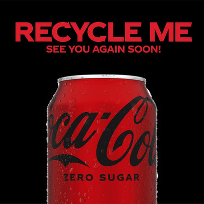 Coca-Cola Zero Sugar Cola – Party-Ready Zero Calorie Mixer for Patio Cocktails and BBQs