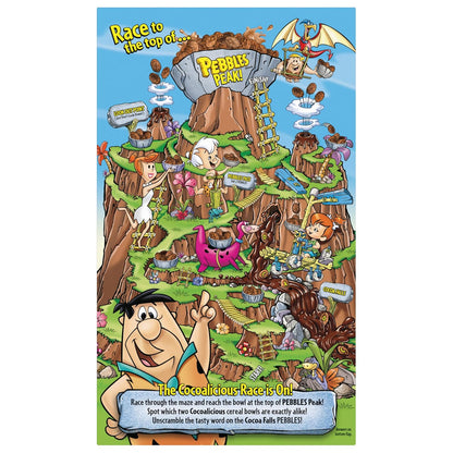 Cocoa PEBBLES Cereal – Stocking Stuffer and Holiday Gift for Grandchildren, 32 oz Mega Pack of Chocolate Cereal