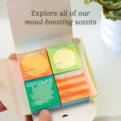 Cocofloss Expanding Woven Dental Floss by Cocolab – Mindful Evening Oral Care Ritual, Coconut Oil Infused for Gum Comfort