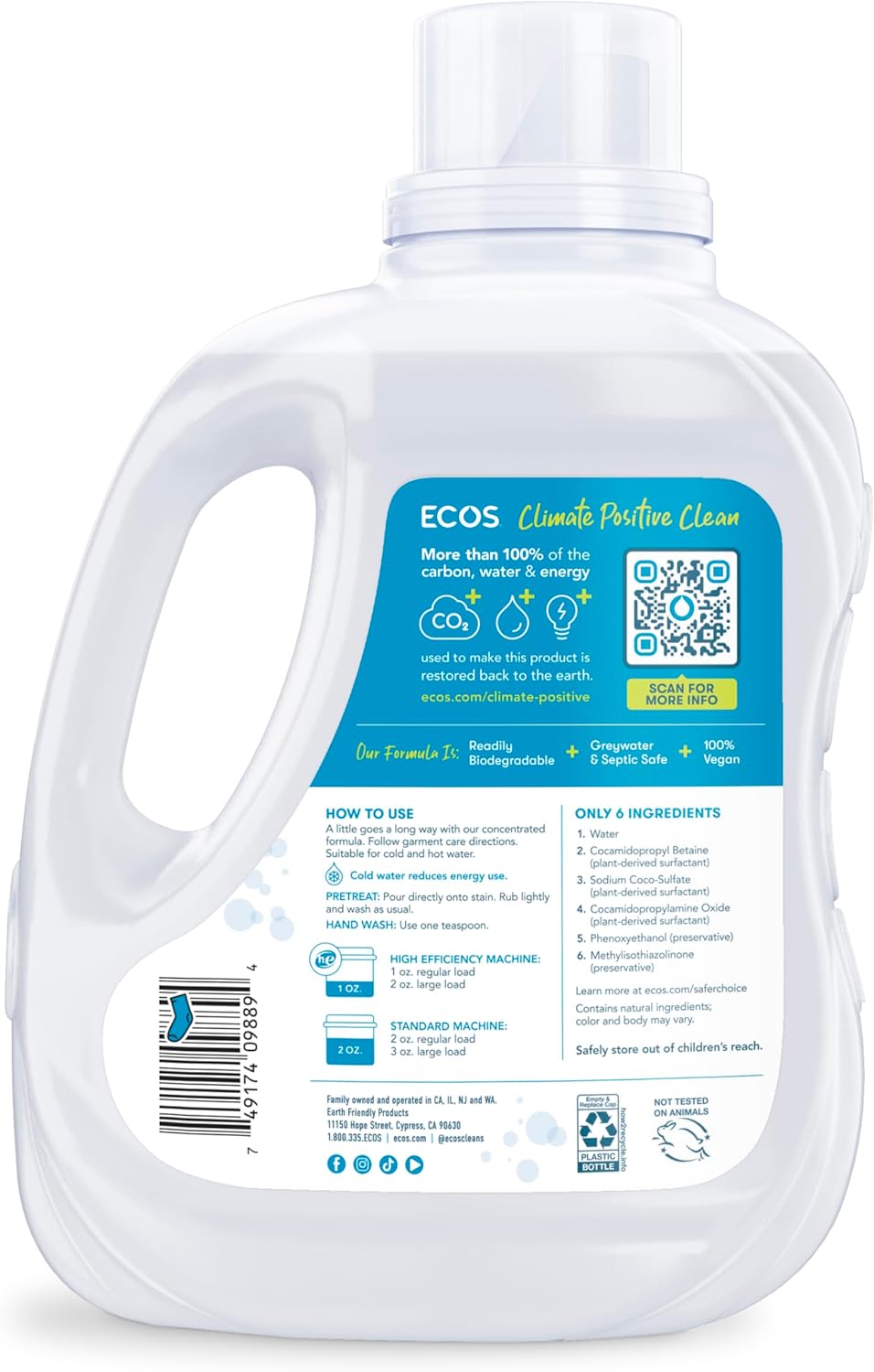 coconut-based plant-powered surfactants with natural cleaning and brightening action