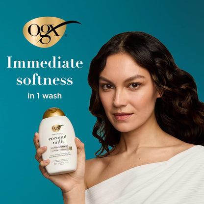 coconut milk-infused moisturizing formula