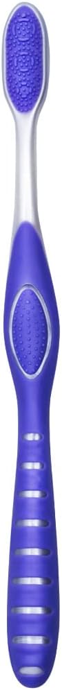 Colgate 360 Enamel Health Sensitive Toothbrush – Low-Abrasion Daily Brushing for Enamel Protection, Extra Soft, Pack of 6
