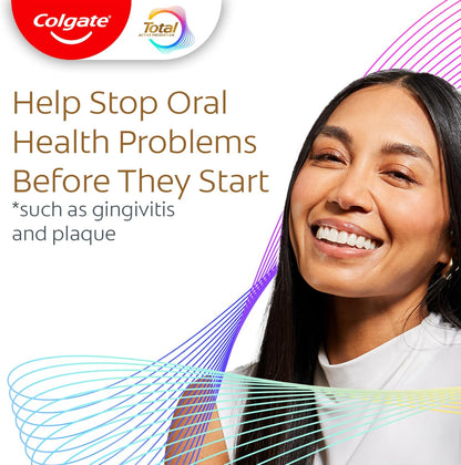 Colgate Total Alcohol-Free Oral Rinse – Alcohol-Free Protection, Safe Around Children Daily