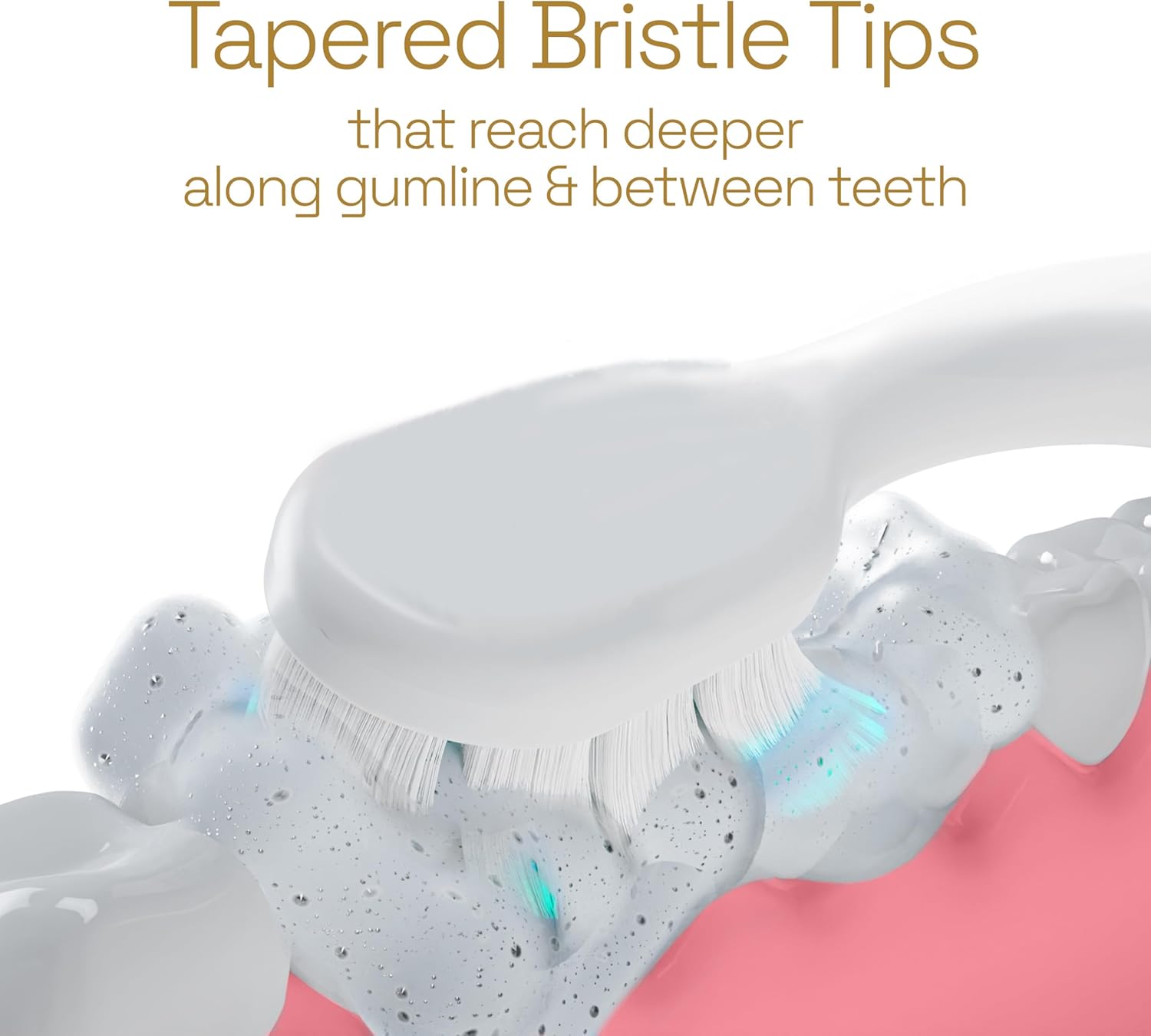 Colgate Total Battery Powered Electric Toothbrush – Effortless Electric Upgrade for Minimalist Counters, One Simple AAA Battery Swap