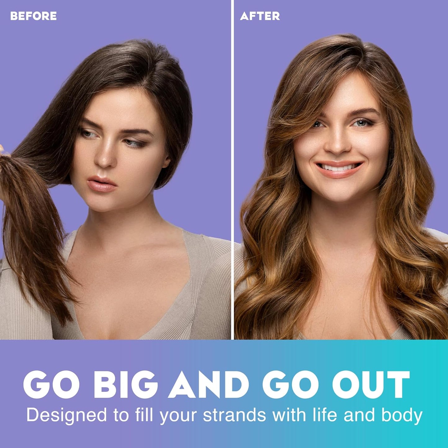 collagen blend to support fuller-looking hair