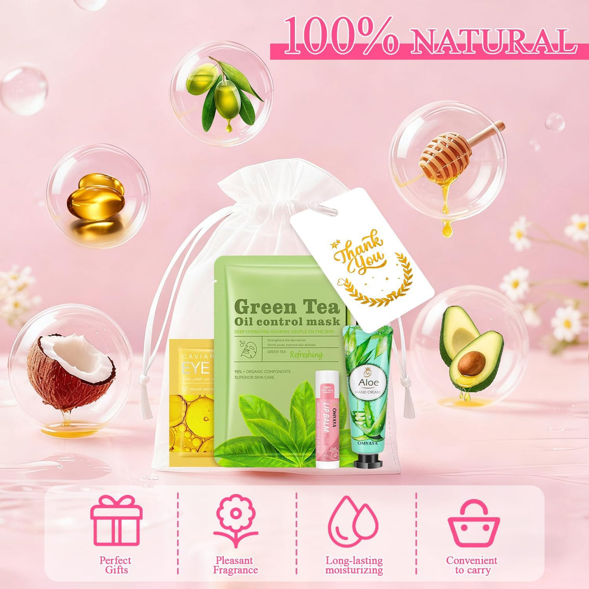 collagen-essence facial mask and under-eye patch formula for hydration and nourishment