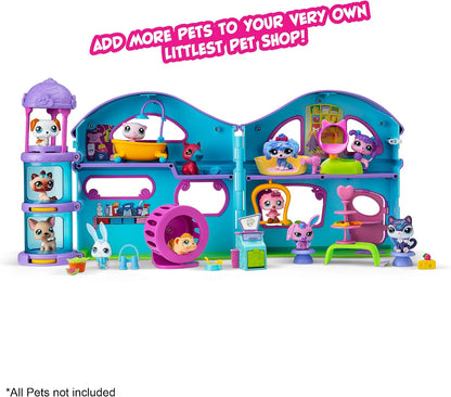collector card revealing pet personality, level, and rarity type