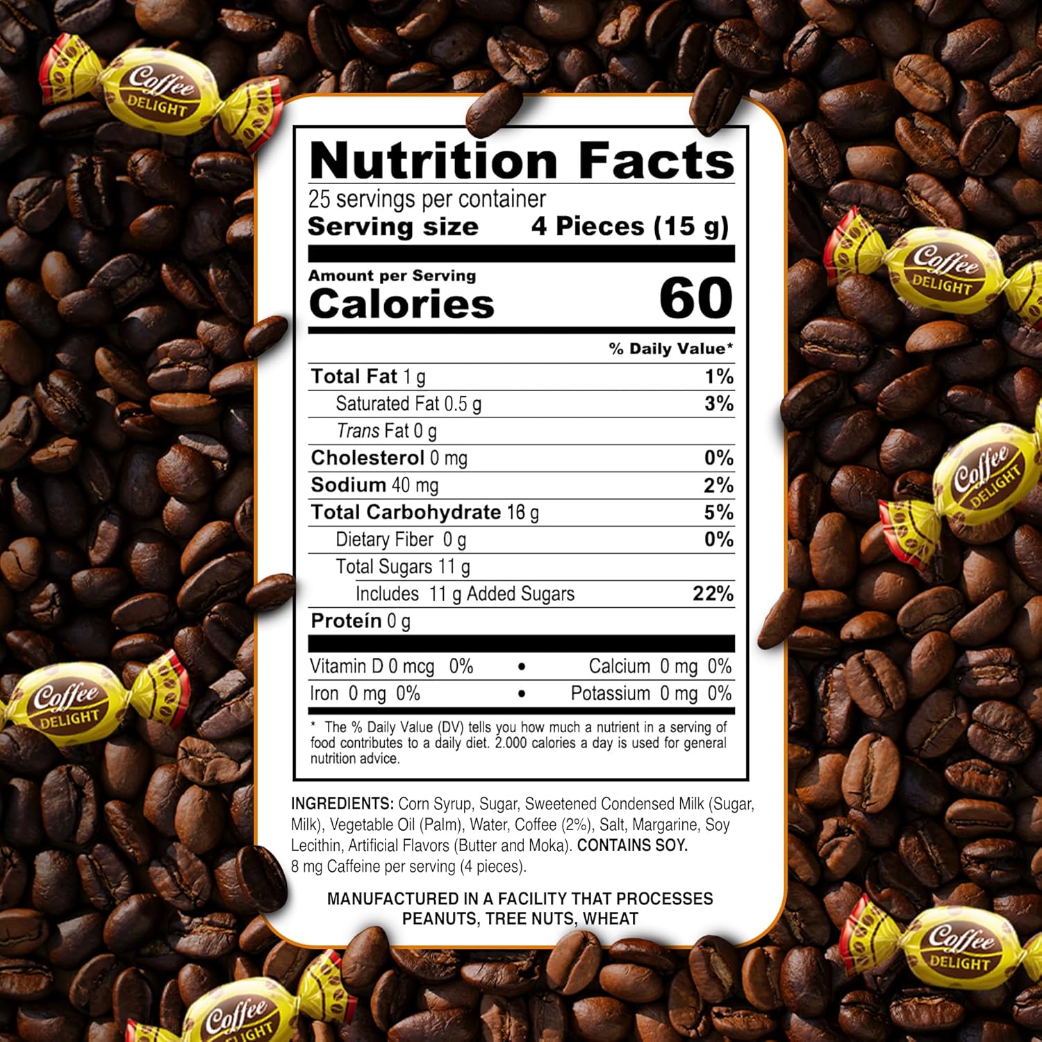 colombian coffee flavor with caramel sweetness balance