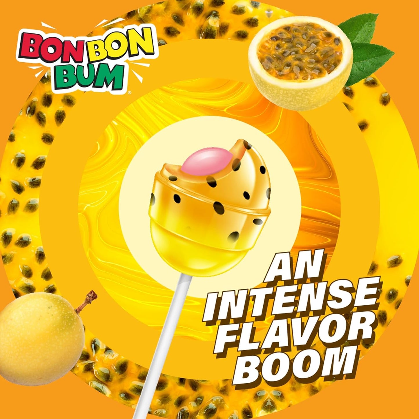 Colombina Bon Bon Bum Lollipops – Vintage Tiger Pops Era Tropical Hard Candy Gift Set for Candy Connoisseurs and Latin Diaspora Care Packages