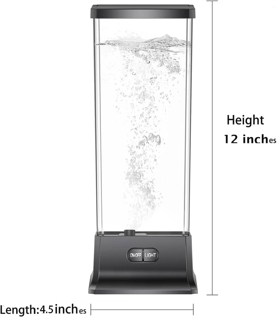 color-changing led uplight with push-button touch control