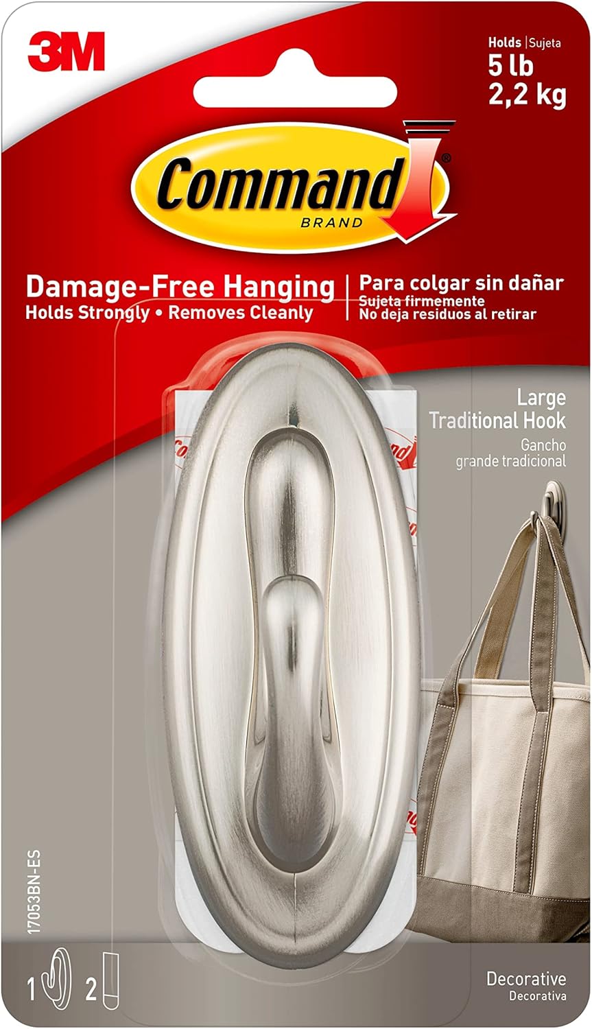 command adhesive strip technology that bonds firmly yet removes cleanly