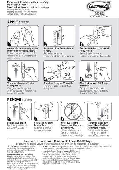 Command Damage Free Hooks – Renter Safe Wall Hooks for Holiday Decorating Without Wall Repair