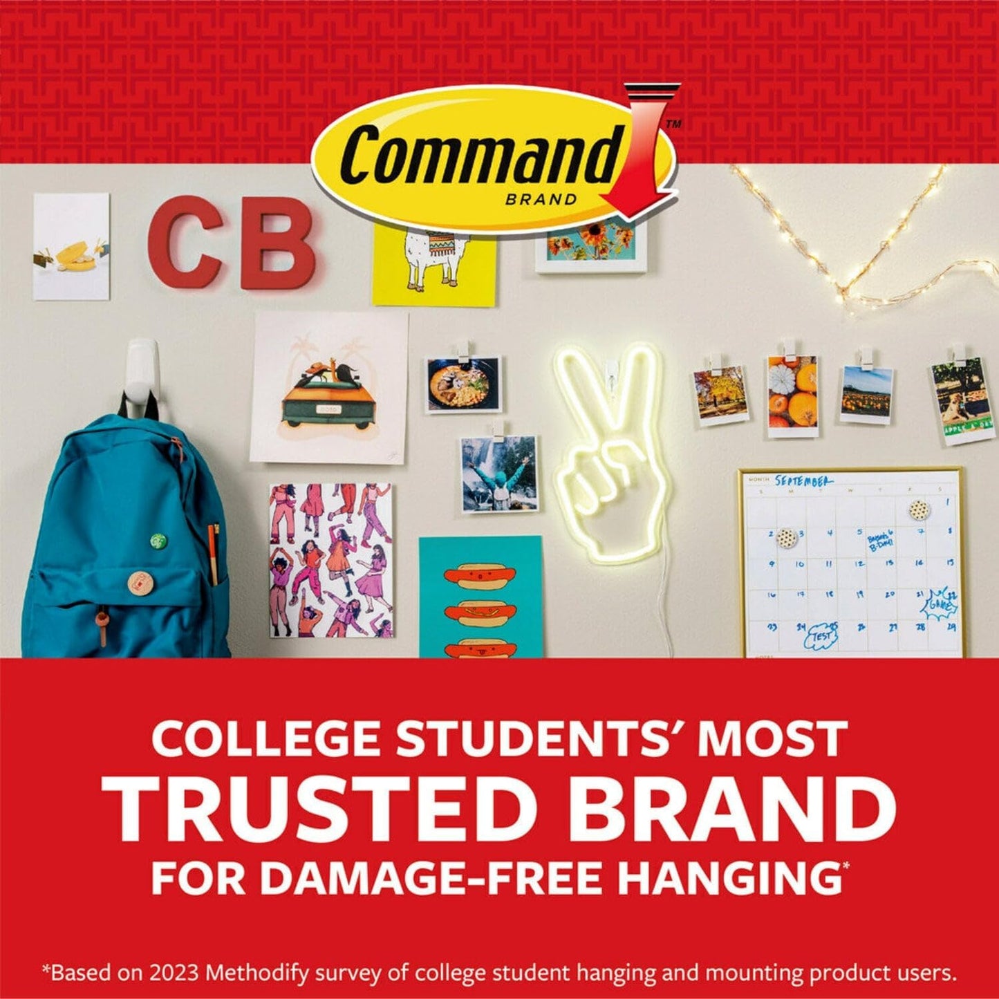 Command Invisible Clips and Strips – Creative Valentine's Day Gift for the Person Who Loves Seasonal Decor