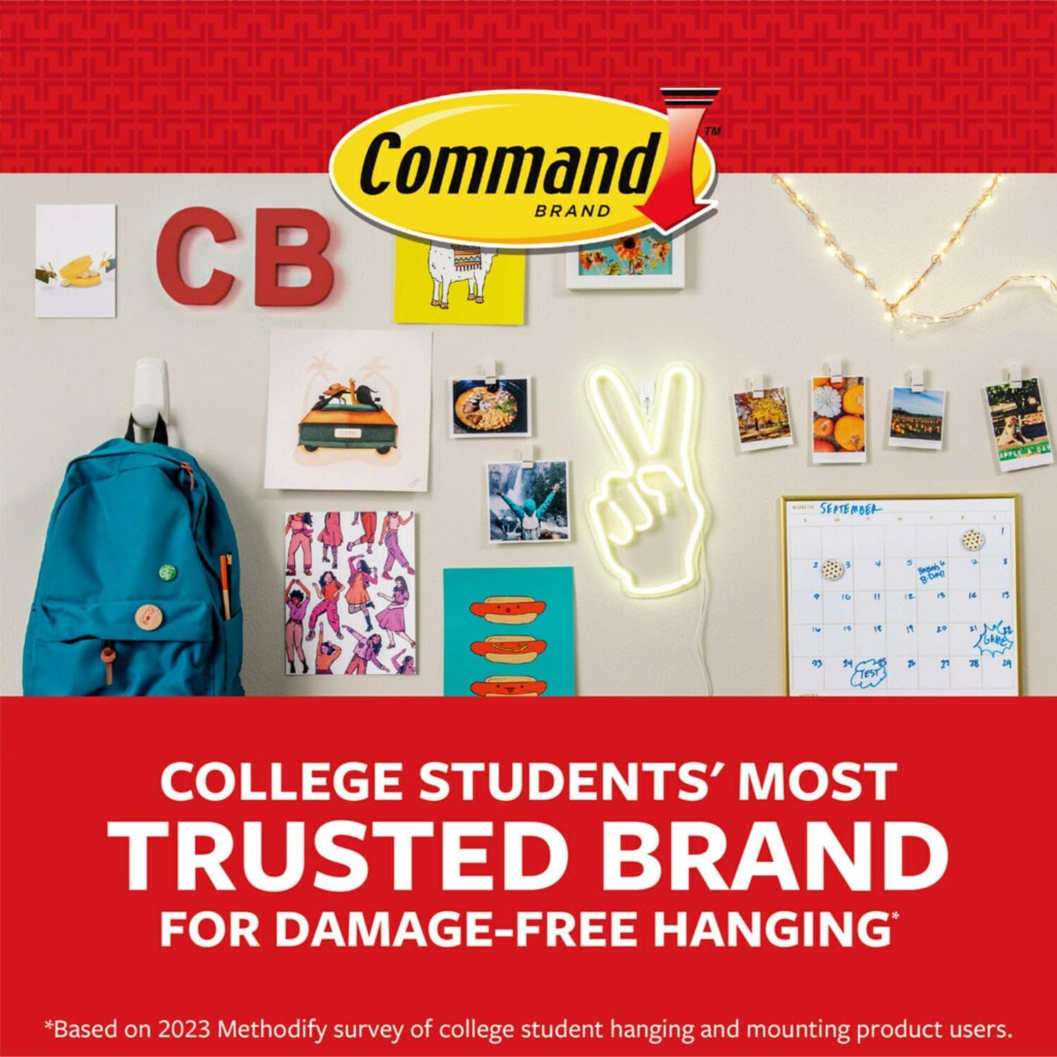 Command Invisible Clips and Strips – Creative Valentine's Day Gift for the Person Who Loves Seasonal Decor