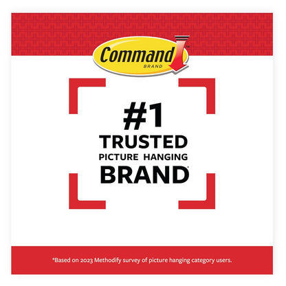 Command Large Picture Hanging Strips, White – Apartment Warming Gift Basket Add-On for Friends Setting Up a Gallery Wall