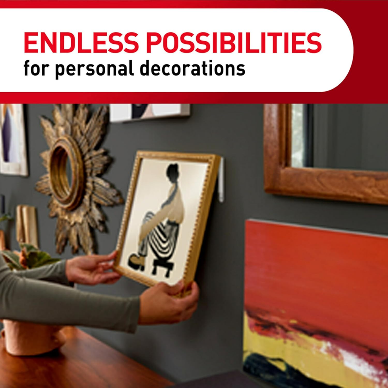 Command Reusable Wall Hook Gift Set - Easy Gift for Dad, Mom, and Friends Who Love Seasonal Decorating