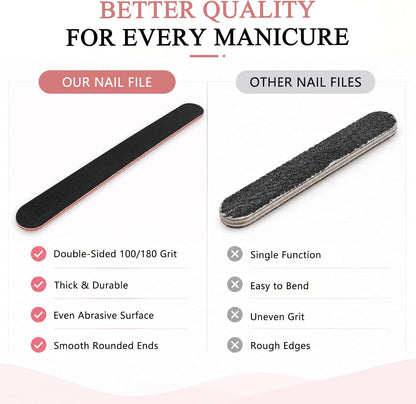 compact 179mm x 19mm x 4mm straight-file dimensions