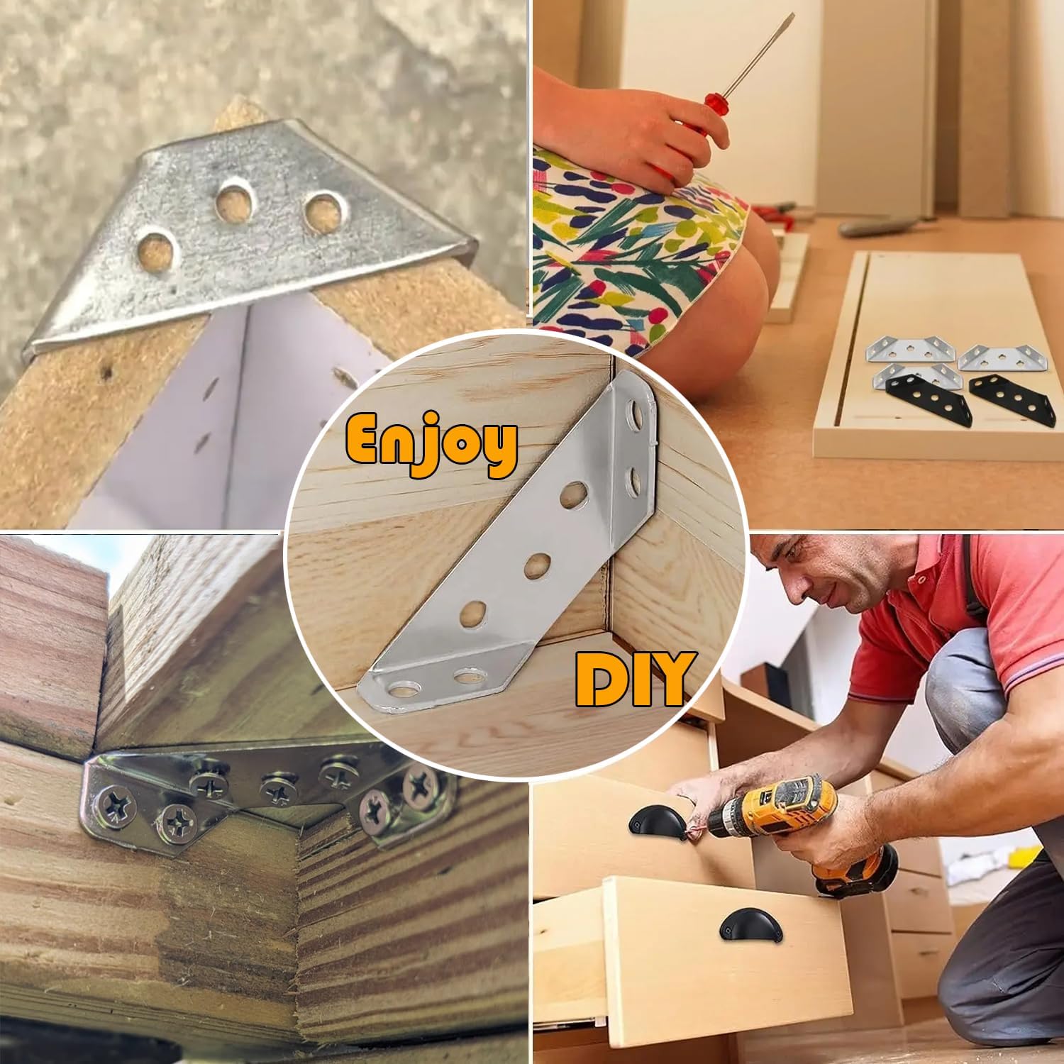 compact 2.5 x 0.8 x 0.7 inch dimensions suited to small-to-medium furniture repairs