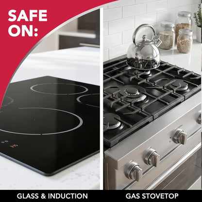 compact 3x2 inch pad size for targeted spot cleaning on stovetop